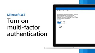 How to turn on multifactor authentication in Microsoft 365 Business Premium [upl. by Earehs]