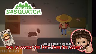 SNEAKY SASQUATCH Gameplay Walkthrough Part 20  New Sewer Story Update Apple Arcade [upl. by Ethyl]