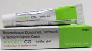 ATMOBEC CG Cream Beclomethasone Dipropionate Clotrimazole amp Neomycin Sulphate Cream [upl. by Calhoun]