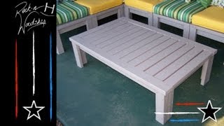 DIY 2x4 Coffee Table [upl. by Arakaj]