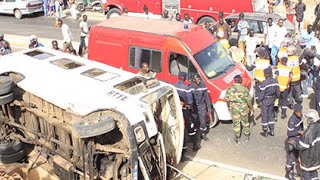 Accidents fréquents à Dakar les populations dénoncent lindiscipline des chauffeurs [upl. by Sullecram]