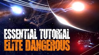 Elite Dangerous  Getting Started Tutorial  The New Player Survival Guide [upl. by Ahsiekyt]