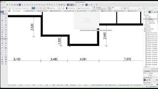 ARCHICAD 25 MODELLING  03 WALLS VIA BRICK GRID [upl. by Sihonn]