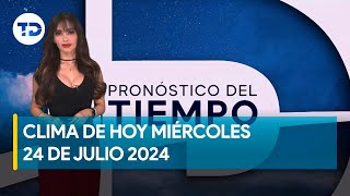 Pronóstico del tiempo para Costa Rica 24 de julio de 2024 con Emily Quiñones [upl. by Airol]