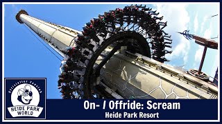 On  Offride quotScreamquot im Heide Park Resort 2012 [upl. by Lilian569]