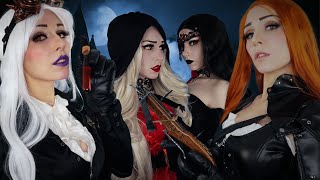 ASMR Vampire sisters  You are a vampire hunter roleplay [upl. by Schiff]