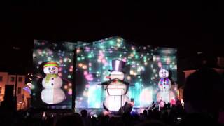 Armagh Georgian Day 2014 Christmas Animated Light Show [upl. by Weingartner138]