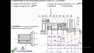 cotation fonctionnelle exercice 9721 [upl. by Hiro14]