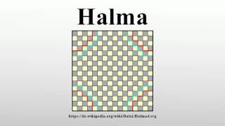 Halma [upl. by Ecreip]