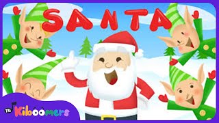 Santa is His Name O  The Kiboomers Preschool Songs amp Nursery Rhymes for Christmas [upl. by Melan]