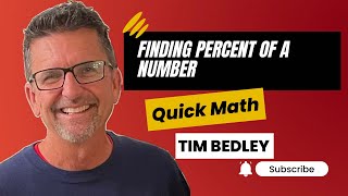 Finding a Percent of a Number Tutorial Tim Bedley [upl. by Hamo]