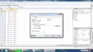 Time series in Stata® part 1 Formatting and managing dates [upl. by Ahtamas]