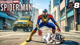 Marvels Spiderman REMASTERED 8 Why Masked Men wanted Fisks GEARS [upl. by Ogir]