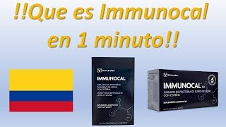 Que es ImmunocalImmunotec en 1 minuto [upl. by Chew]