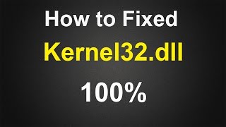 How to Fixed Kernel32dll Error in Windows XP  Easy amp Simple Must Watch Recommended [upl. by Huppert]