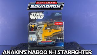 Star Wars Micro Galaxy Squadron Anakins Naboo N1 Starfighter Review [upl. by Fagin441]