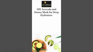 DIY Avocado and Honey Mask for Deep Hydration [upl. by Eneles317]