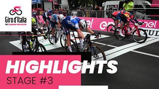 Giro dItalia 2024  Stage 3 Highlights [upl. by Notslah]