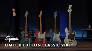 Exploring the Limited Edition Squier Classic Vibe  Fender [upl. by Nommad477]