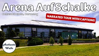 4K EURO 2024 ⚽ Narrated Exterior Stadium Walk of Arena AufSchalke  Gelsenkirchen Germany [upl. by Eeznyl899]