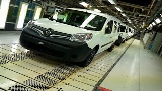 Renault Kangoo production at the Maubeuge plant France [upl. by Yemrots409]