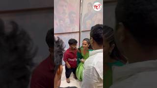 సెల్ఫీ ఇచ్చిన అనసూయ anasuyabharadwaj anasuya tollywoodupdates [upl. by Courtney]