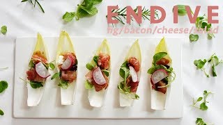 Homemade Endive finger food Appetizer recipe for Party  엔다이브 핑거푸드 에피타이저 for 홈파티 집들이 [upl. by Mahalia]