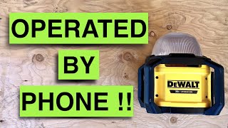 Dewalt LED 20v Max Work Light with Tool Connect DCL074 REVIEW [upl. by Allenad]