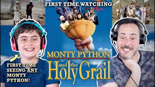 MONTY PYTHON AND THE HOLY GRAIL 1975 FIRST TIME WATCHING  MOVIE REACTION LEGENDARY [upl. by Llekcir465]