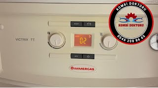 İmmergas Victrix TT Kombi E 02 arıza kodu nedir  İmmergas Kombi arıza kodları [upl. by Delanty295]