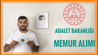 ADALET BAKANLIĞI ALIMI  50 İDARE MEMUR ÖĞRENCİSİ ALIMI TÜM LİSANS MEZUNLARI [upl. by Ellersick]