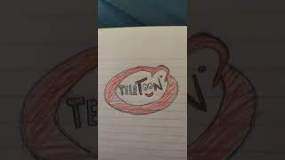 Drawing Old Teletoon Logo [upl. by Lipcombe89]