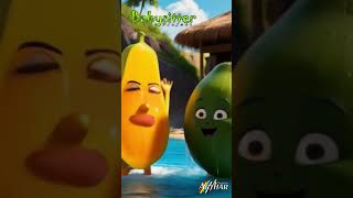 Childrens song  Friendship of Papaya and Coconut childrensongs cartoon cocomelon anakanak [upl. by Airotal]