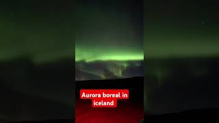 Aurora boreal in iceland [upl. by Nyladnek]