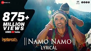 Namo Namo  Lyrical  Kedarnath  Sushant Rajput  Sara Ali Khan  Amit Trivedi  Amitabh B [upl. by Nivled]