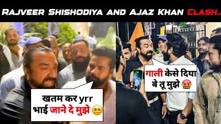 Rajveer Shishodiya and Ajaz Khan Clash Explosive Confrontation Ends in Unexpected Reconciliation [upl. by Eyar742]