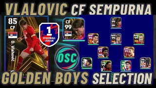 CF SEMPURNA VLAHOVIC GOLDEN BOYS GACOR  BANTAI LAWAN TANPA AMPUN EFOOTBALL 2023 MOBILE [upl. by Harbison560]