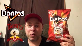 Doritos TapatioHot Sauce Doritos  Taste Test amp Review doritos hotsauce tapatio [upl. by Ioves669]