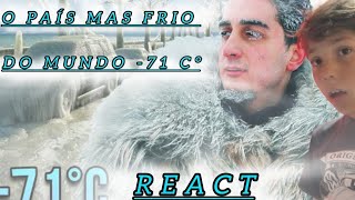 React do pais mais frio do mundo [upl. by Aelgna599]