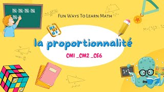 la proportionnalité CM1 CM2 CE6le pourcentagetableau de proportionnalitécoefficient [upl. by Alyacim11]