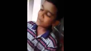 Tulu comedy Song by a kid [upl. by Aikemit677]