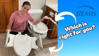 What to know before you buy Bemis Assist Toilet versus Bemis Assurance Toilet Seat [upl. by Boni]