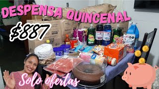 🪙SOLO OFERTAS💰  DESPENSA QUINCENAL [upl. by Oika]