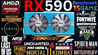 Rx 590 8GB Gaming Test in 2023 [upl. by Ambros]