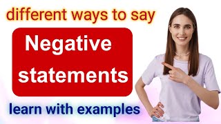 Affirmative to Negative  Transformation of Sentences  Changing Sentence  SSC  HSC  BCS [upl. by Maia194]