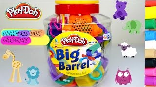 Plastilina Play Doh en EpanÌƒol Barril de Plastilina Gigante Play Doh Big Barrel [upl. by Mariano]