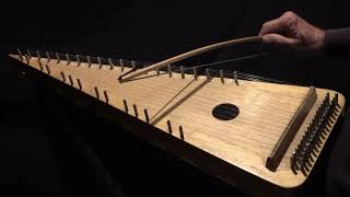 quotWOODEN HEART POLKAquot Bowed Psaltery [upl. by Amy]