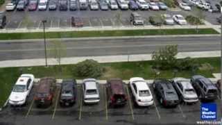 Weather Caught On Camera Tornado Nears Building [upl. by Asserat]