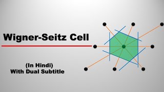 Wigner Seitz cell  Solid State Physics [upl. by Harty]