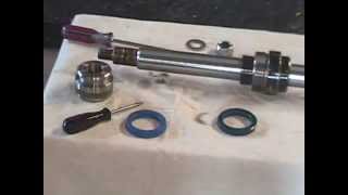 car lift basic hydraulic cylinder repair [upl. by Teddy]